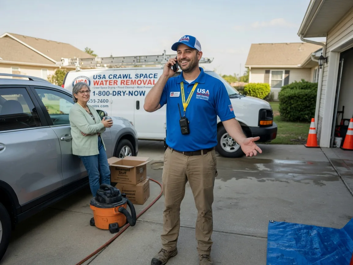 Crawl Space Water Removal Dennard, AR FAQs